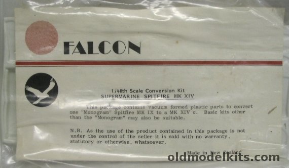 Falcon 1/48 Supermarine Spitfire Mk XIV Conversion - For Monogram Kit - Bagged plastic model kit